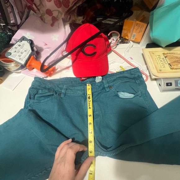 Union Bay size 17 stretch teal pants - Picture 11 of 11